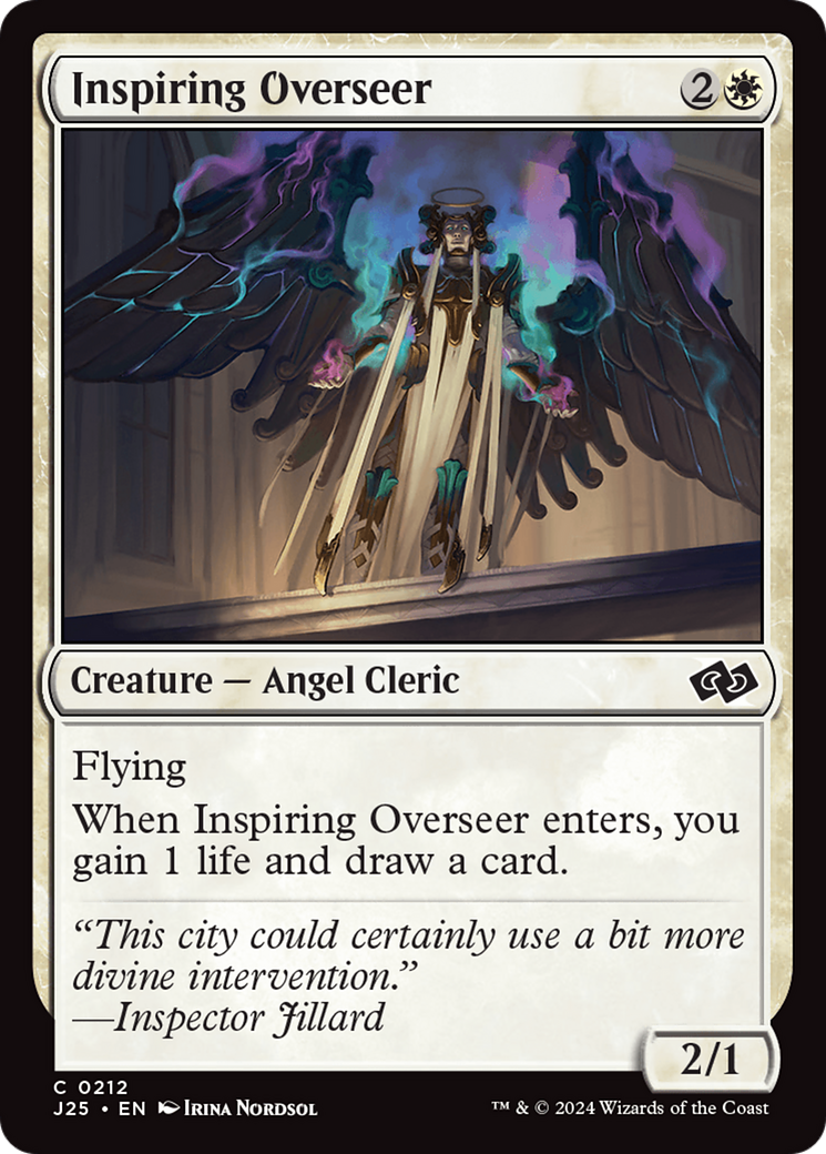 Inspiring Overseer [Foundations Jumpstart] | Good Games Cannington